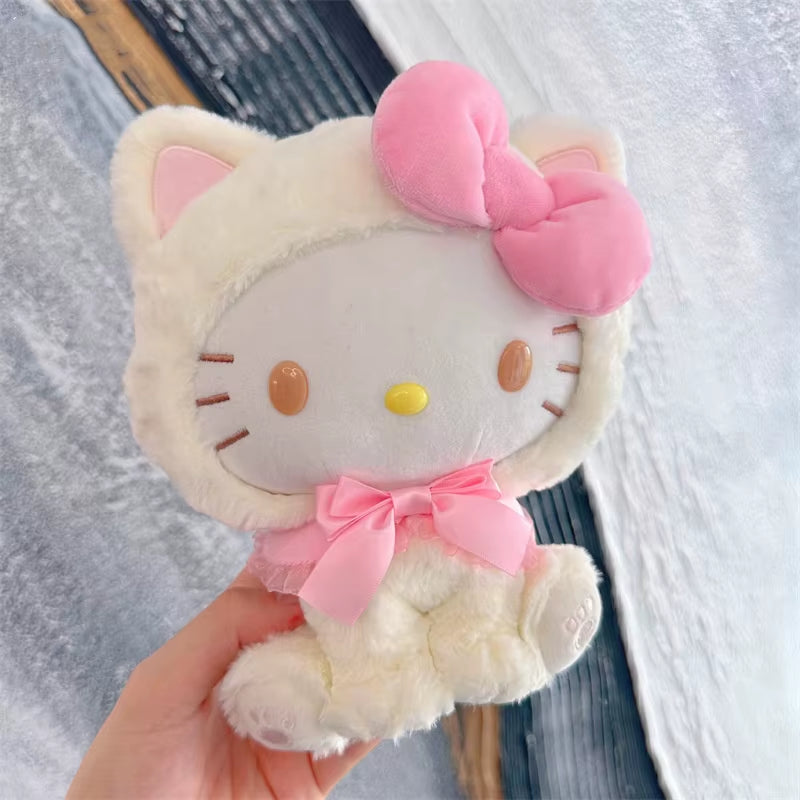 20CM Kuromi Hello Kitty Melody Cinnamorol Pochacco Plush Toys Soft Tuffed Animals Christmas Birthday Christmas Graduation Gifts